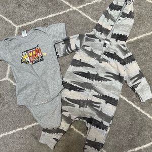 Carter’s & Monag baby cloth-6 months